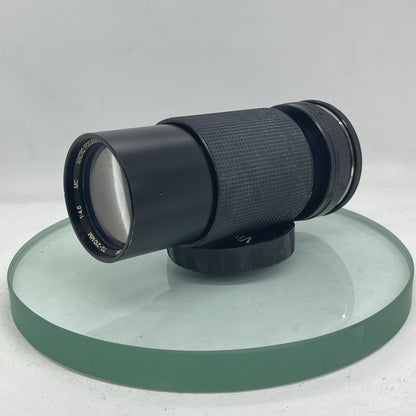 Vivitar 70 - 210mm Macro Focusing Zoom [ 52mm ] 1:4.5 MC, CANON FD LENS FIT 1862