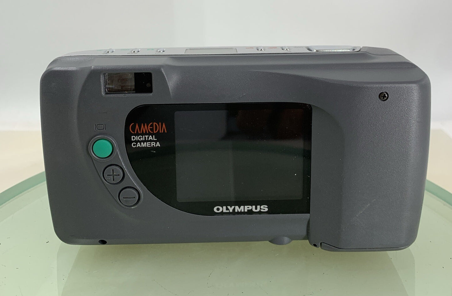 Olympus Camedia C-420L COMPACT  DIGITAL CAMERA SILVER NO CARD TESTED - 2715