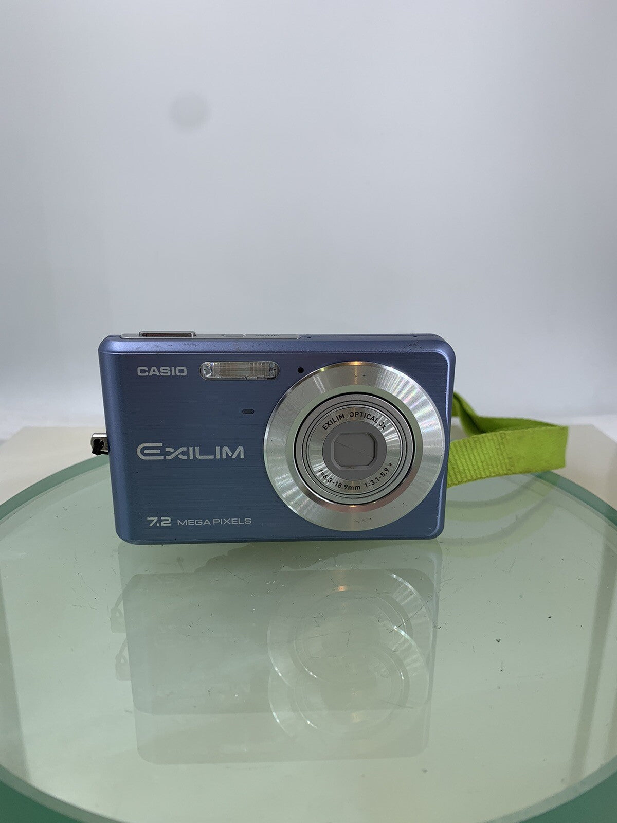 Casio EXILIM EX-Z77 COMPACT DIGITAL CAMERA PURPLE +CHARGER  NO CARD TESTED - 8041