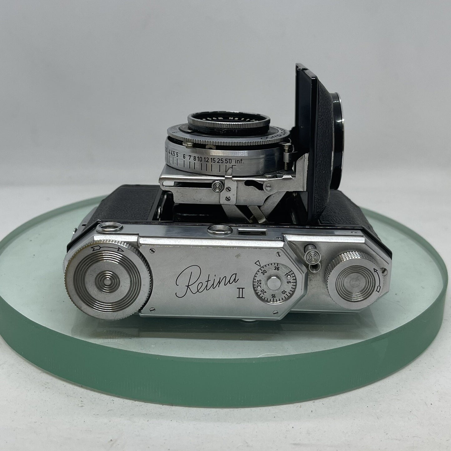 Kodak Retina II Type 142 Folding 35mm Rangefinder Camera w/ Ektar 50mm f3.5 Lens6