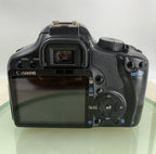 Canon EOS 450D 12.2 MP BLACK WITH CHARGER+WIRE AND BOOK MANUAL -TESTED -9104