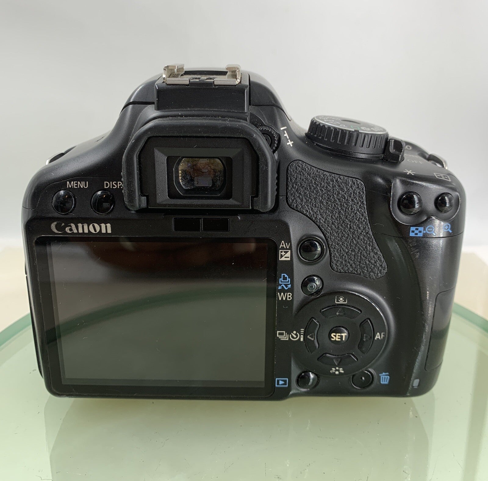Canon EOS 450D 12.2 MP BLACK WITH CHARGER+WIRE AND BOOK MANUAL -TESTED -9104