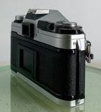 Canon AE-1 Silver Meter works 35mm SLR Film Camera Body Only BOXED Near MINT #353