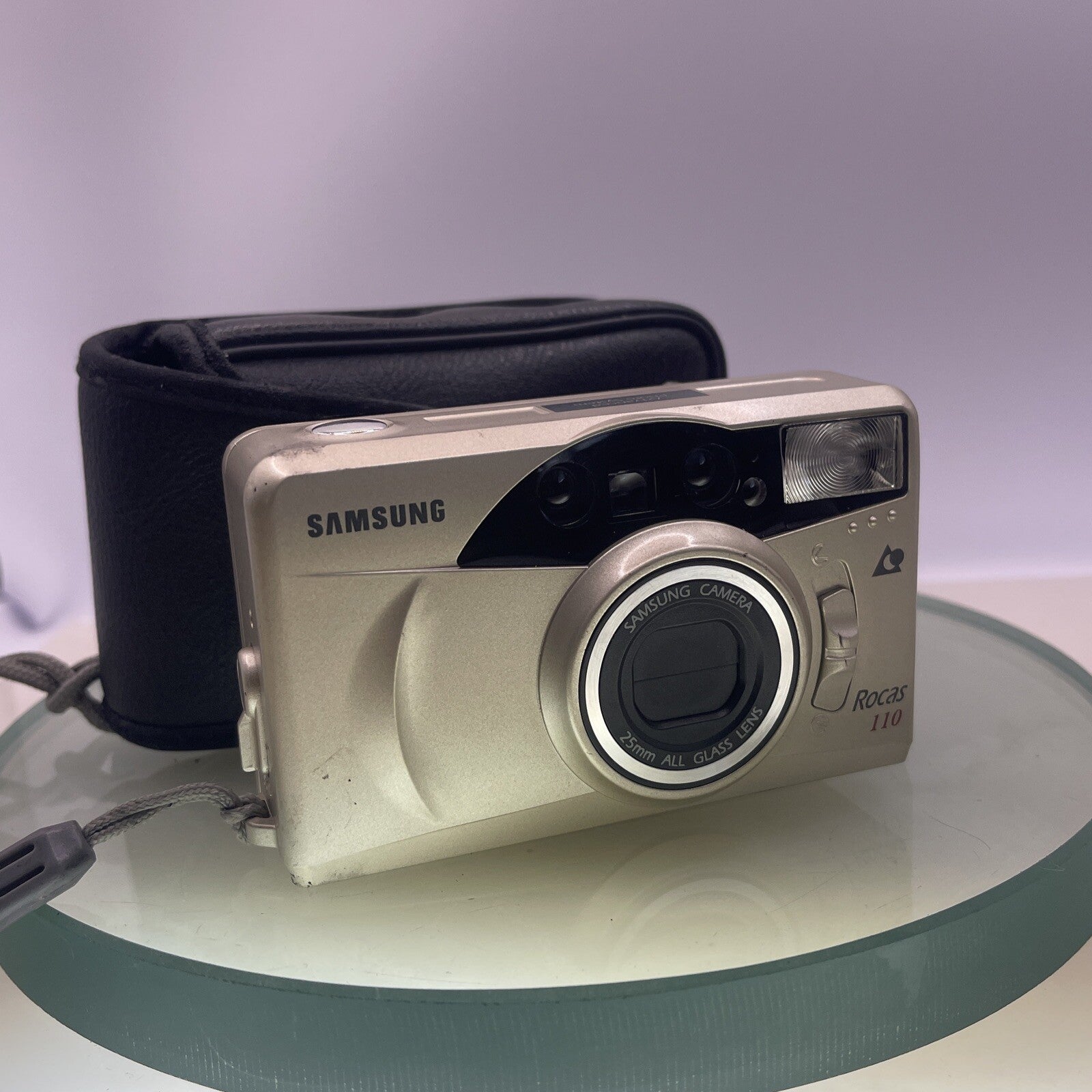 Retro Samsung Rocas 110 APS Film Camera with Case Tested #180
