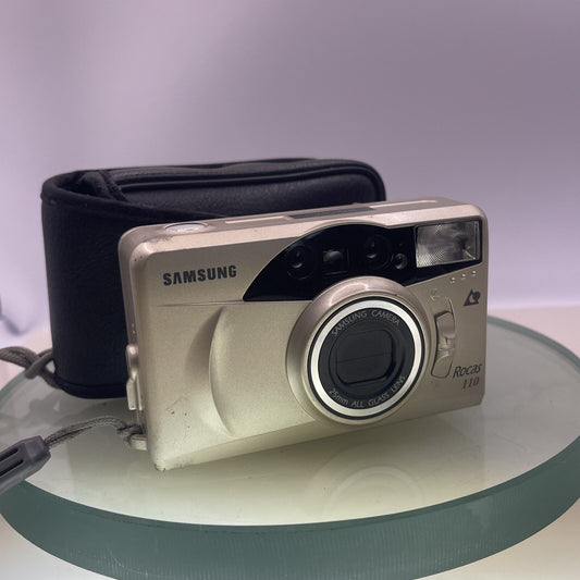 Retro Samsung Rocas 110 APS Film Camera with Case Tested #180