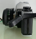 Olympus OM10 35mm SLR Film Camera + Vivitar 24mm 1:2.8 MC  Lens/ WORKING #2123