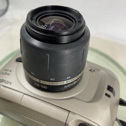 Minolta Vectis S-100 SLR APS Film Camera with 28-56mm Zoom lens F1:4-5.6 #5837