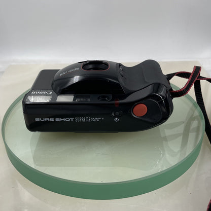 Canon Sure Shot Supreme Quartz Date 35mm Point & Shoot Camera Exc Working N MINT6
