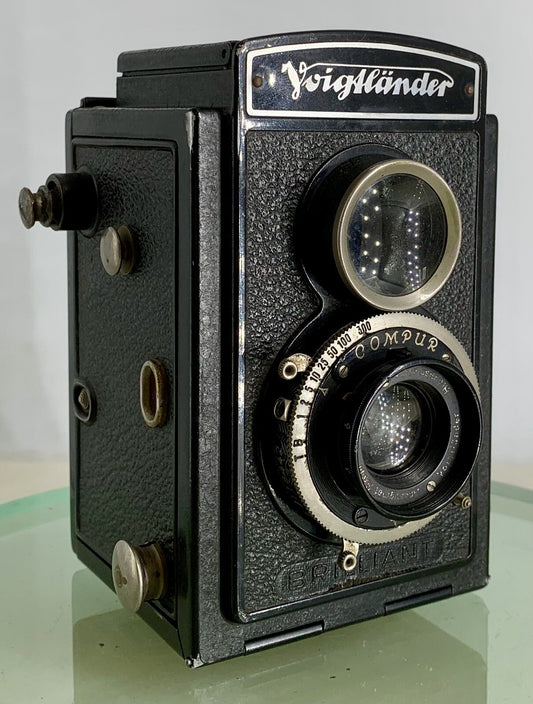 Voigtländer Brillant Tlr Box Camera, Anastigmat Voigtar 1:9 7,5 cm,from 1932#3540