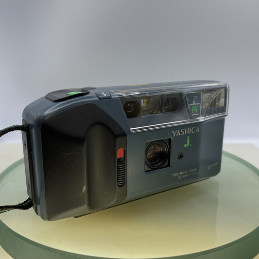 Kyocera Yashica AF-J motor 35mm film camera Tested Kyocera Lens 32mm 1:3.5 #6610