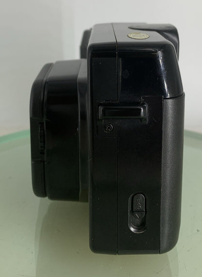 Canon Sure Shot Multi Tele 35mm Film Camera Black NO BATTERY - TESTED - 5673
