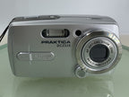 Praktica DCZ-520 5.1MP COMPACT DIGITAL CAMERA SILVER WITH COVER TESTED- 1101