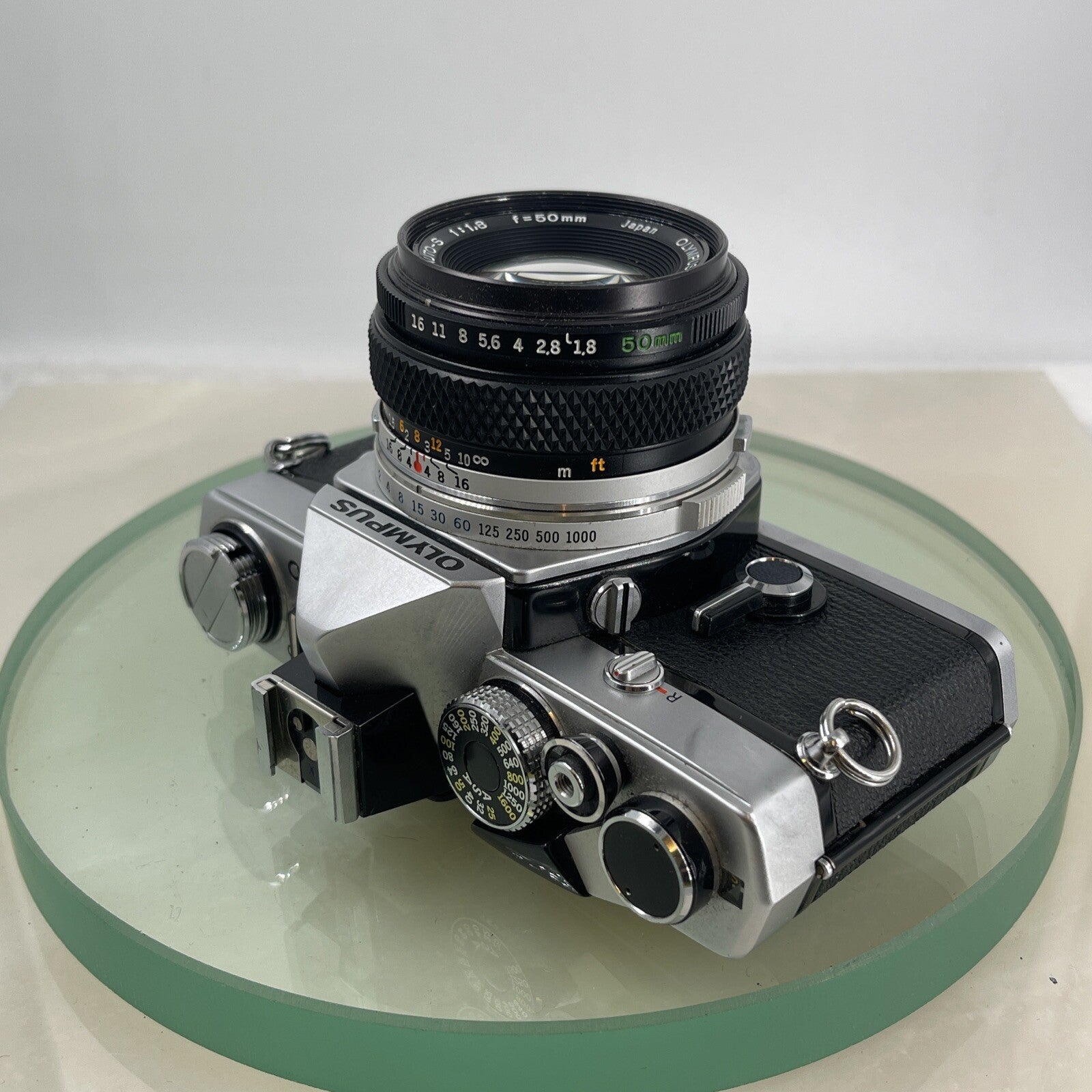 Olympus OM-1N MD 35mm Film SLR Manual Camera with Olympus 50/1.8 Zuiko Lens #7638