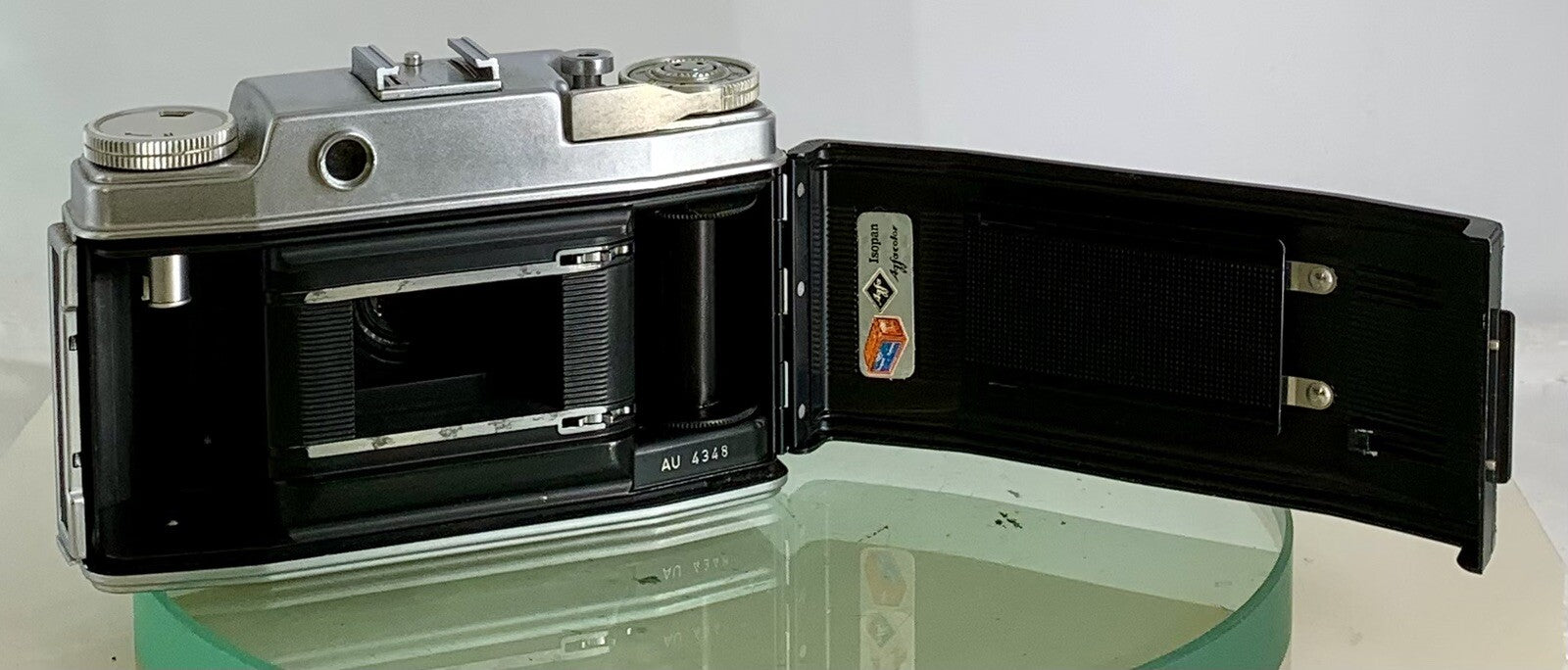 Vintage Agfa Super Silette 35MM Camera With A Potar 1:3.5 45mm Lens + Case - 3039
