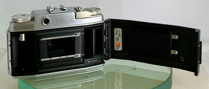 Vintage Agfa Super Silette 35MM Camera With A Potar 1:3.5 45mm Lens + Case - 3039