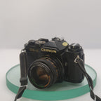 CHINON CE-4 35mm Film SLR Manual Camera with CHINON 50mm F/1.7 MC Lens #8031