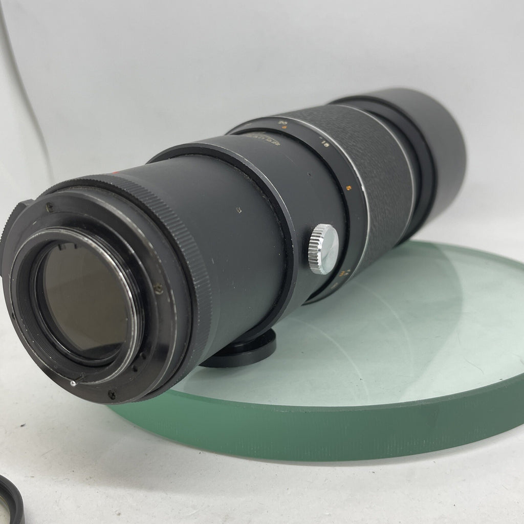 HANIMEX AUTOMATIC 1:4.5 F=300mm M42 SCREW FIT , WITH CASE AND FILTER   1923