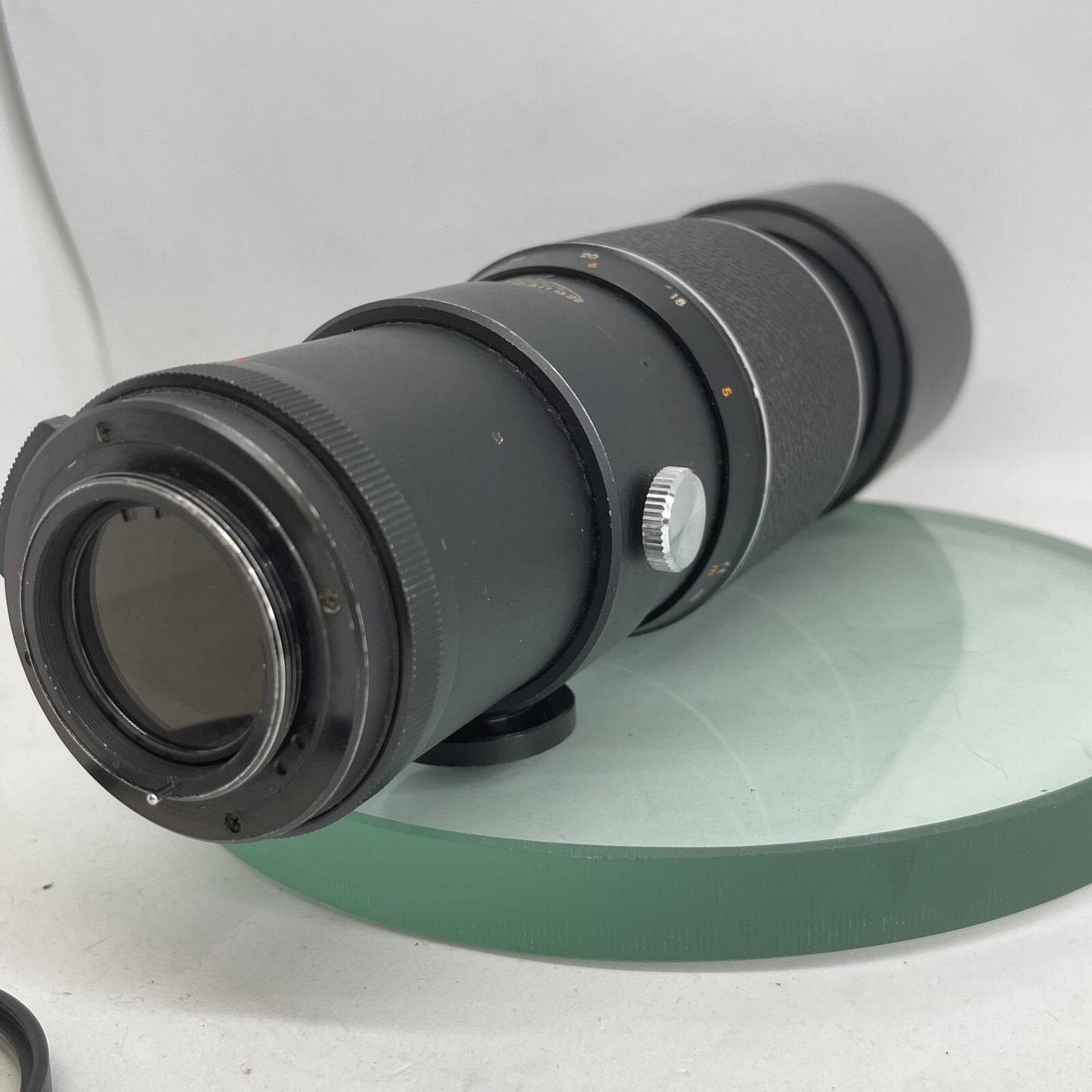 HANIMEX AUTOMATIC 1:4.5 F=300mm M42 SCREW FIT , WITH CASE AND FILTER   1923