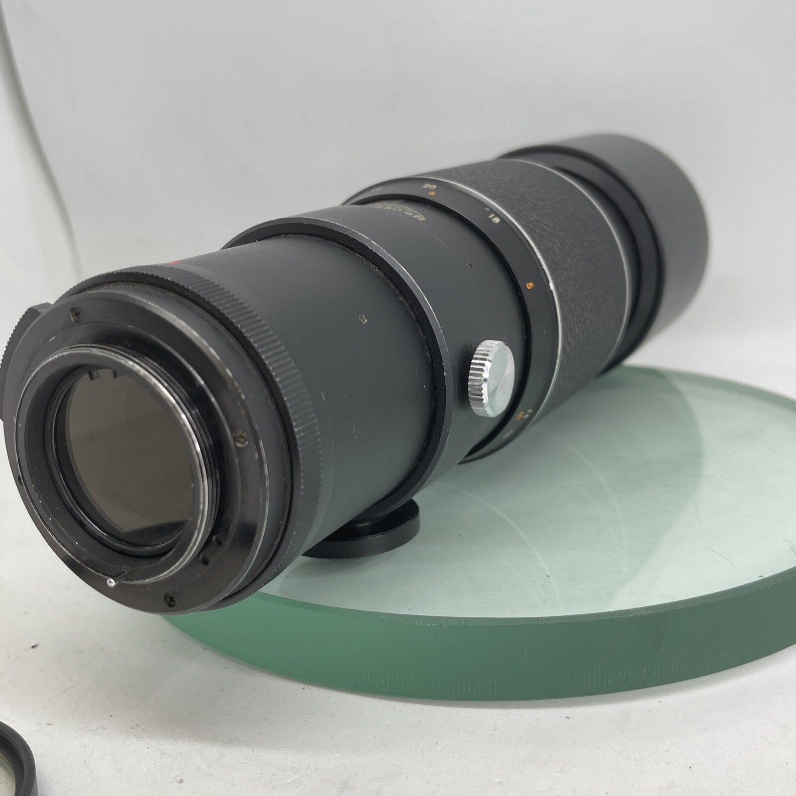 HANIMEX AUTOMATIC 1:4.5 F=300mm M42 SCREW FIT , WITH CASE AND FILTER   1923
