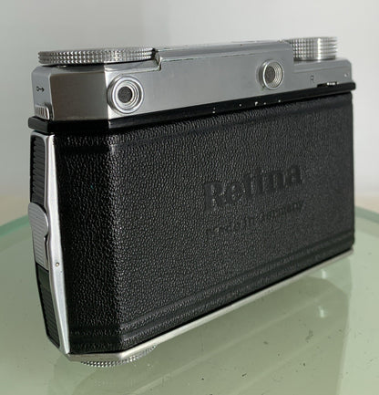 Kodak Retina II Type 142 Folding 35mm Rangefinder Camera w/ Ektar 50mm f3.5 Lens4