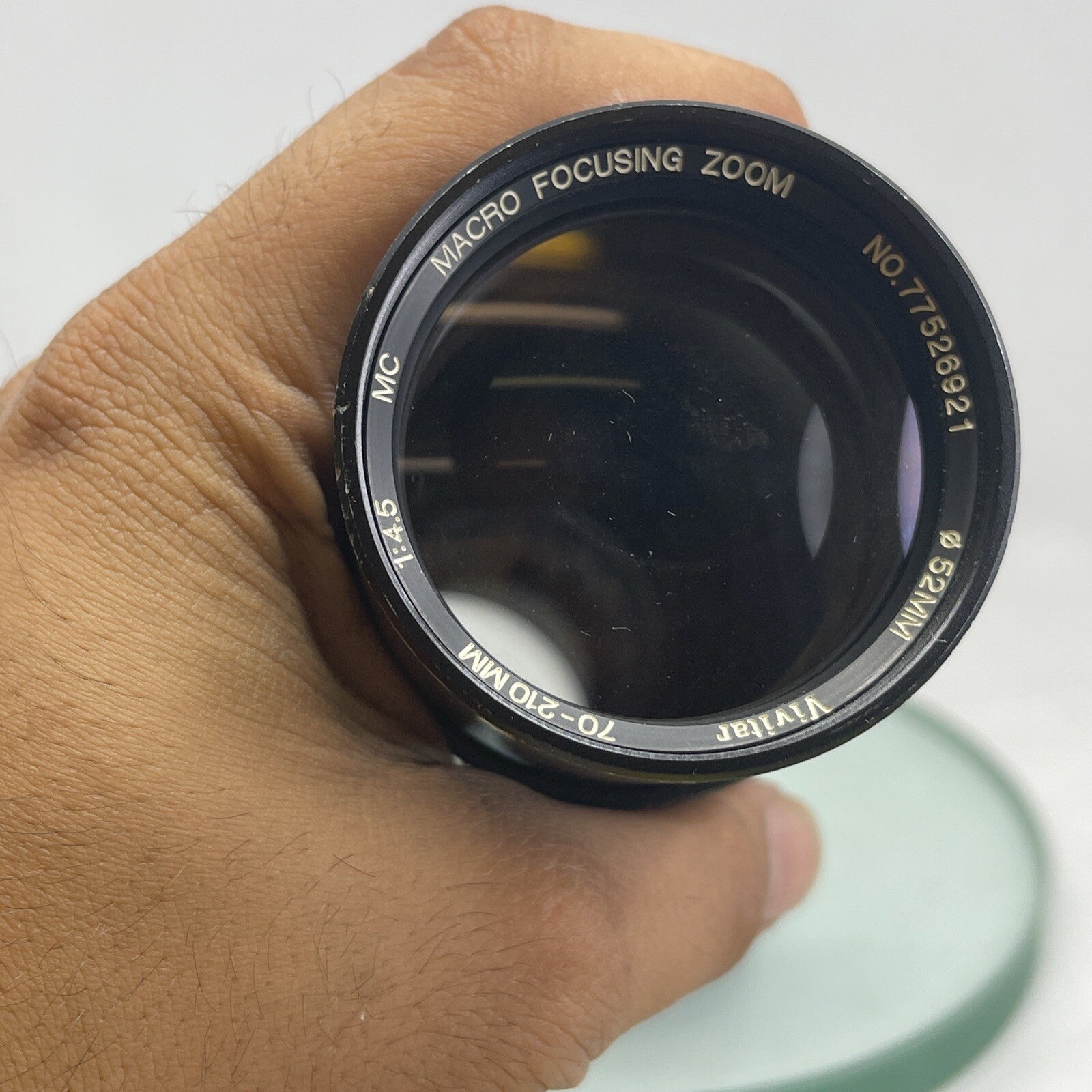 Vivitar 70 - 210mm Macro Focusing Zoom [ 52mm ] 1:4.5 MC, CANON FD LENS FIT 1866