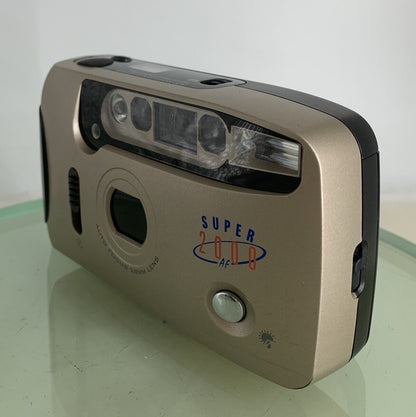SUPER 2000 AF COMPACT DIGITAL FILM CAMERA GREY NO CHARGER TESTED - 5232