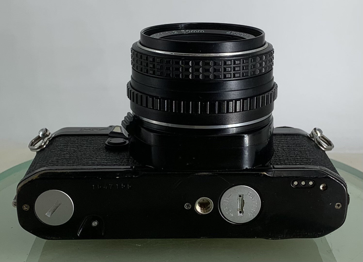 Pentax MV 1 35mm SLR Camera, with 50mm f/2 Prime Lens, Strap TESTED  #1729