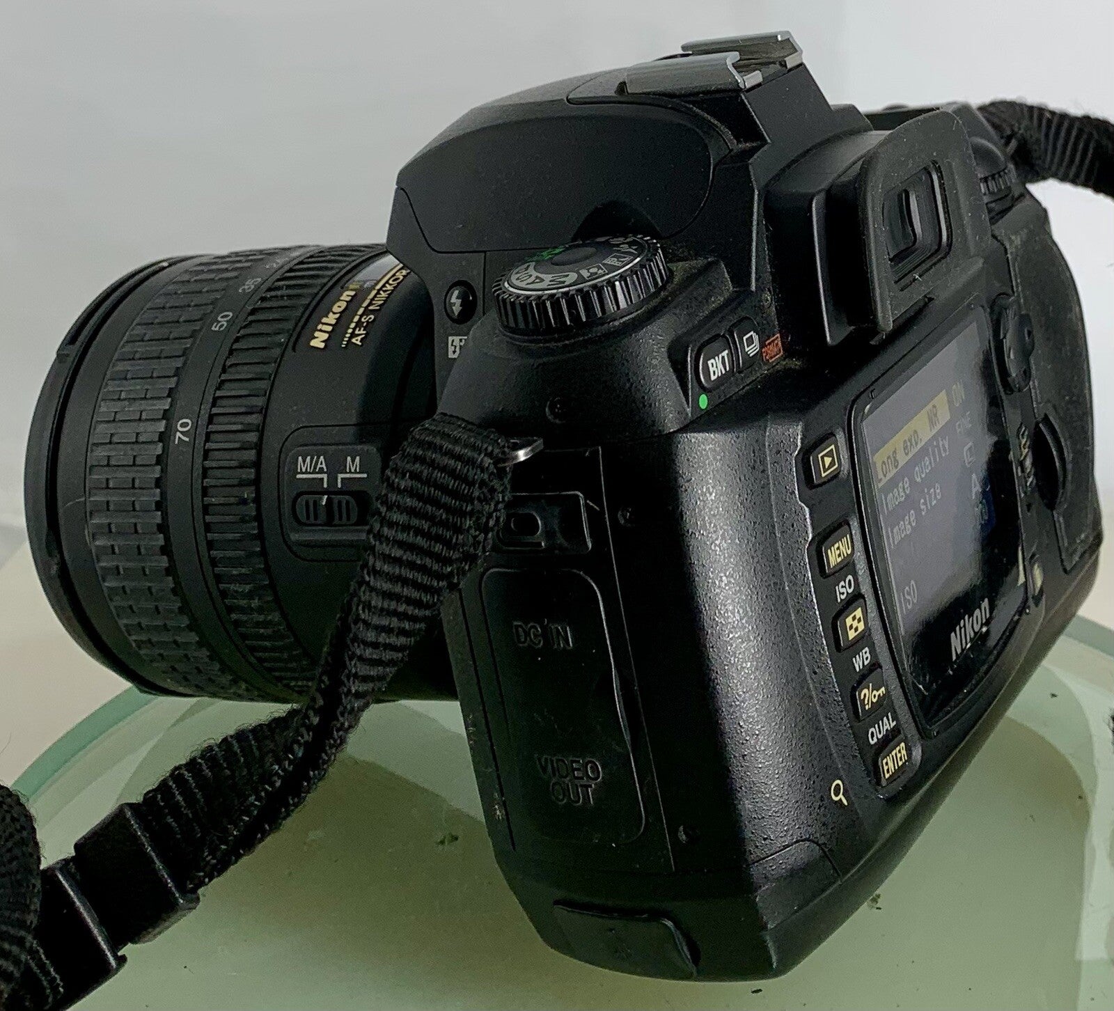 Nikon D70s 6.1MP Digital SLR Camera+Nikkor DX 18-70mm Lens+Charger+Box+Tested7