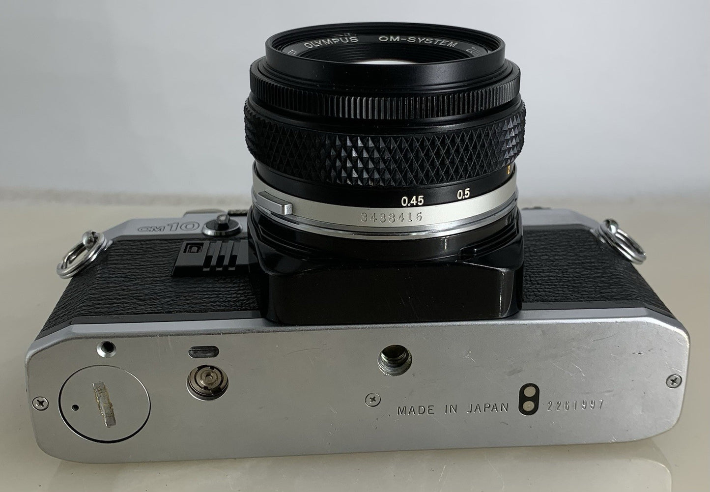 SERVICED Olympus OM10 35mm Film SLR Manual Camera + Olympus 50mm f/1:1.8 #1318