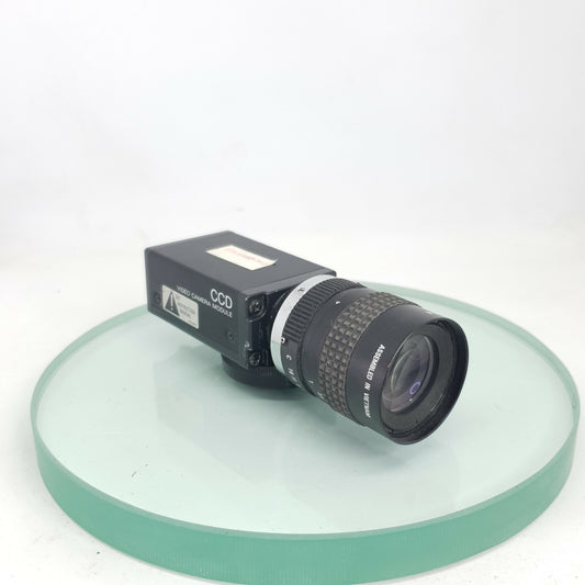 Used Sony XC-75CE Ccd Camera Vision System Tested + Pentax 50mm 1.8 #9220