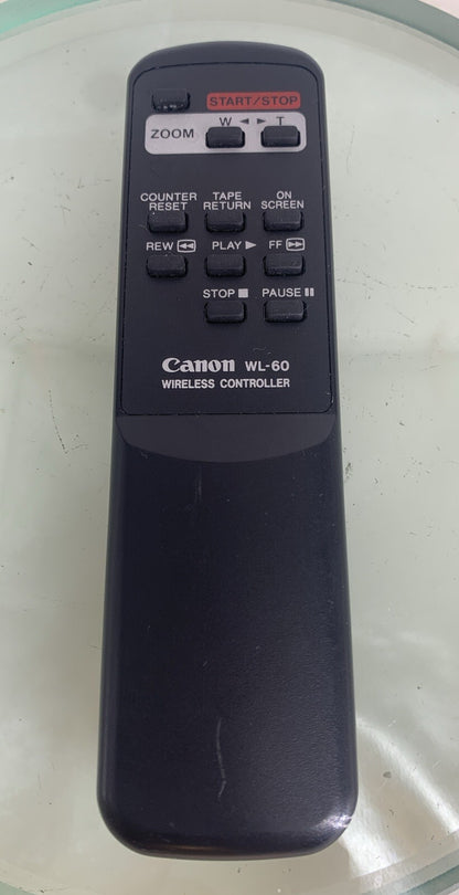 Canon WL-60 Wireless Controller Remote Control For Camcorder WORKING TESTED - 750