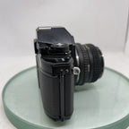 Nikon EM SLR 35mm Film Camera + 28mm 1:2.8 Lens (SUNACTION AUTO) TESTED 164