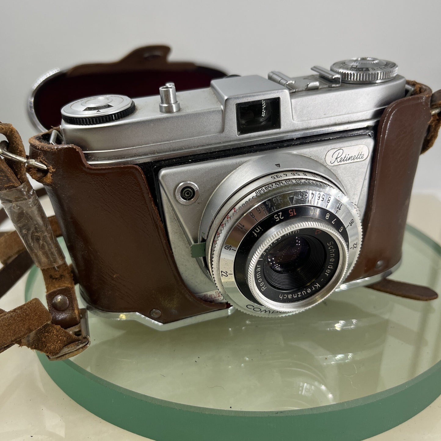 KODAK RETINETTE 022 with Schneider-Kreuznach reomar 45 f3,5 dal1954/58 +Bag #4040