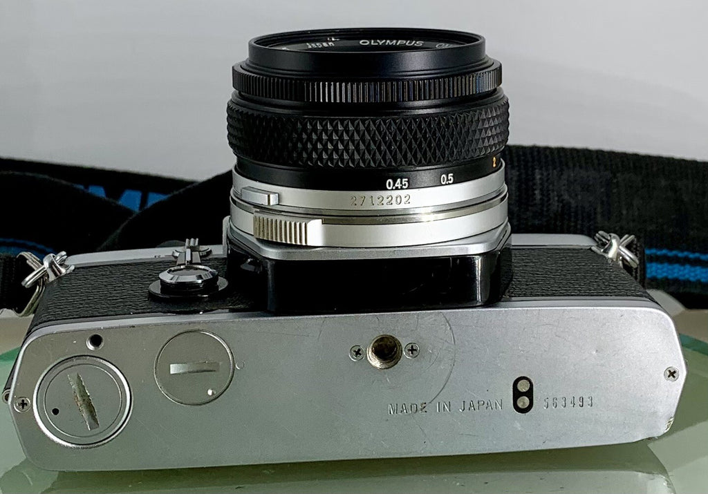 Olympus OM-1 MD 35mm SLR Film Camera &  Olympus ZUIKO  50mm f1.8 Lens- TESTED3079