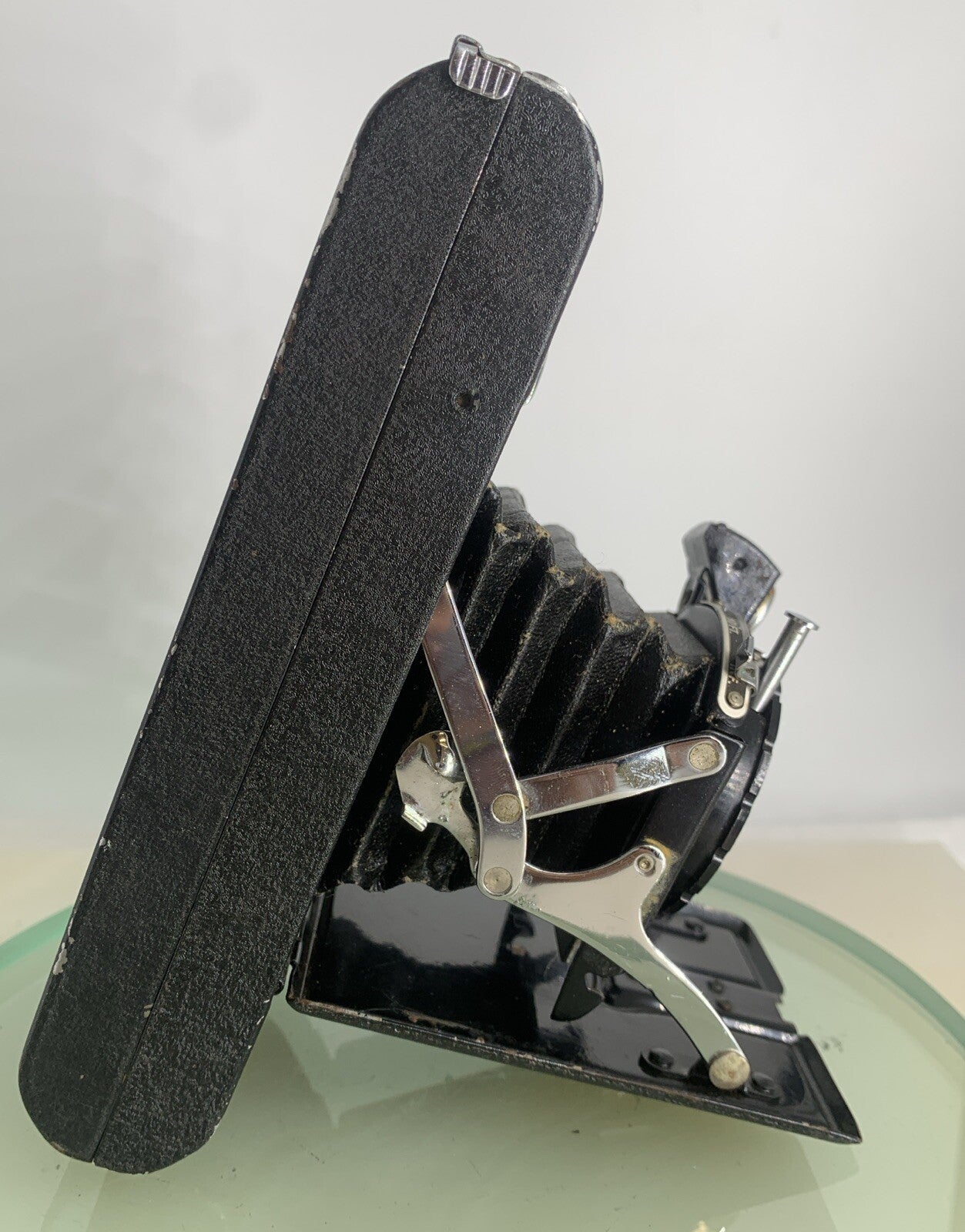 Kershaw Eight-20 Penguin Vintage 1940s Folding Film Camera BLACK TESTED - 8226