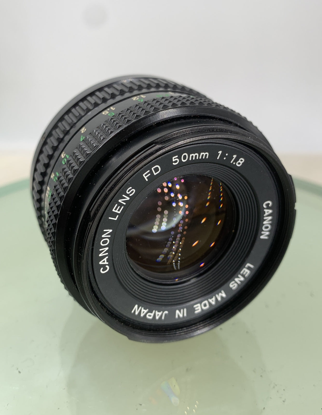 Canon A-1 35mm SLR Film Camera + FD 50mm f/1.8 Prime Lens BOXED, BOOK, STRAP#8066