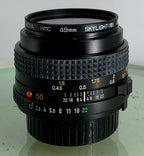 Minolta MD 50mm 1:1.7 lens, fits X700 X500 XD5 XD7 XG-M camera mount  TESTED #104