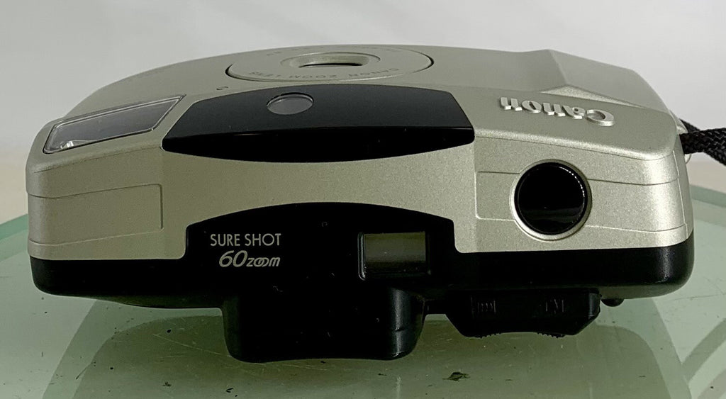 Canon Sure Shot 60 Zoom 38-60mm Compact Film Camera - Case - Tested - 3156