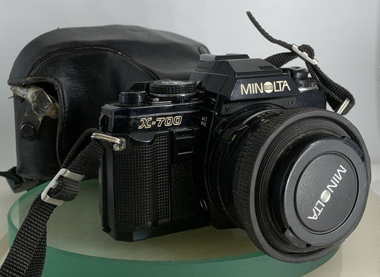Minolta X-700 35mm Film SLR Manual Camera w-Minolta 50mm f/1.7 MD Lens ++ - #1810