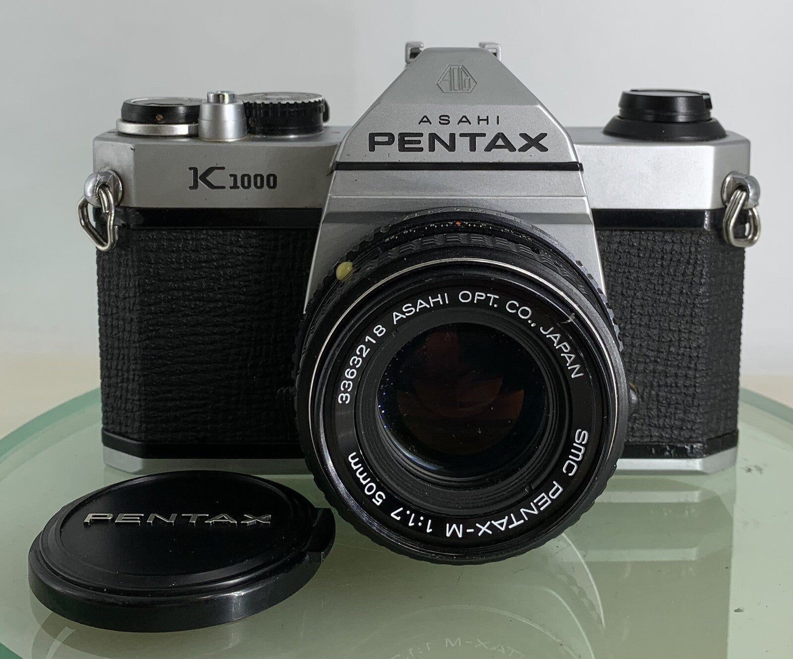 Pentax K1000 35mm SLR Film Camera+ SMC Pentax-M 50mm F1.7 Lens TESTED METER WORK1
