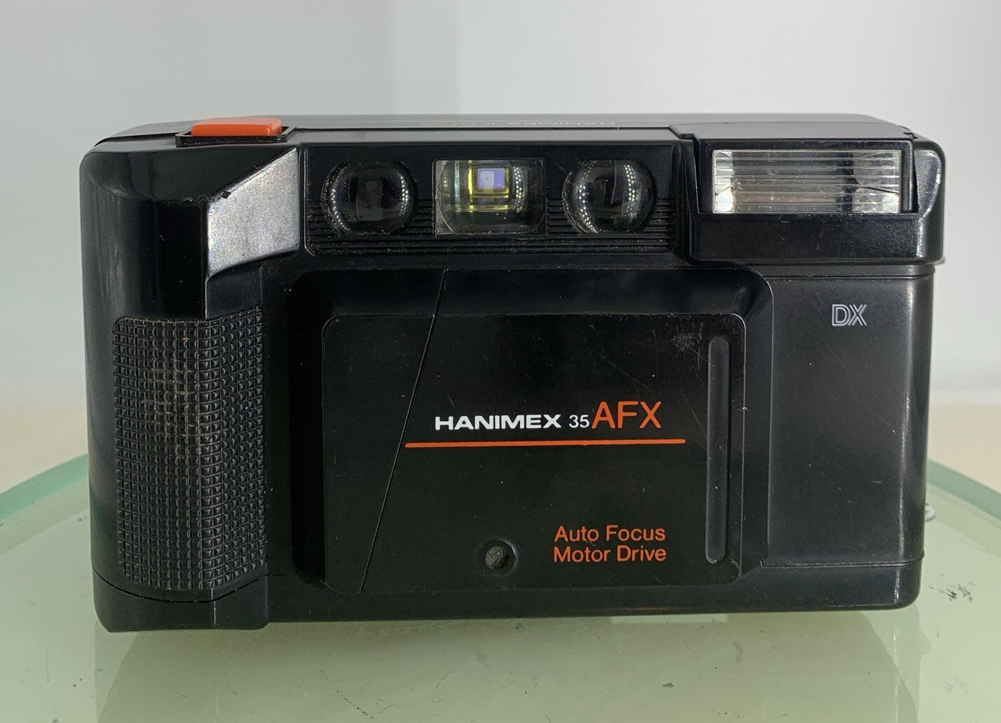 HANIMEX 35AFX BLACK POINT AND SHOOT FILM CAMERA GOOD CONDITION TESTED - 8341