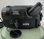 Canon UC900 8mm Video Camcorder Camera + REMOTE+EXTRA BATTERIS+BAG TESTED-2997