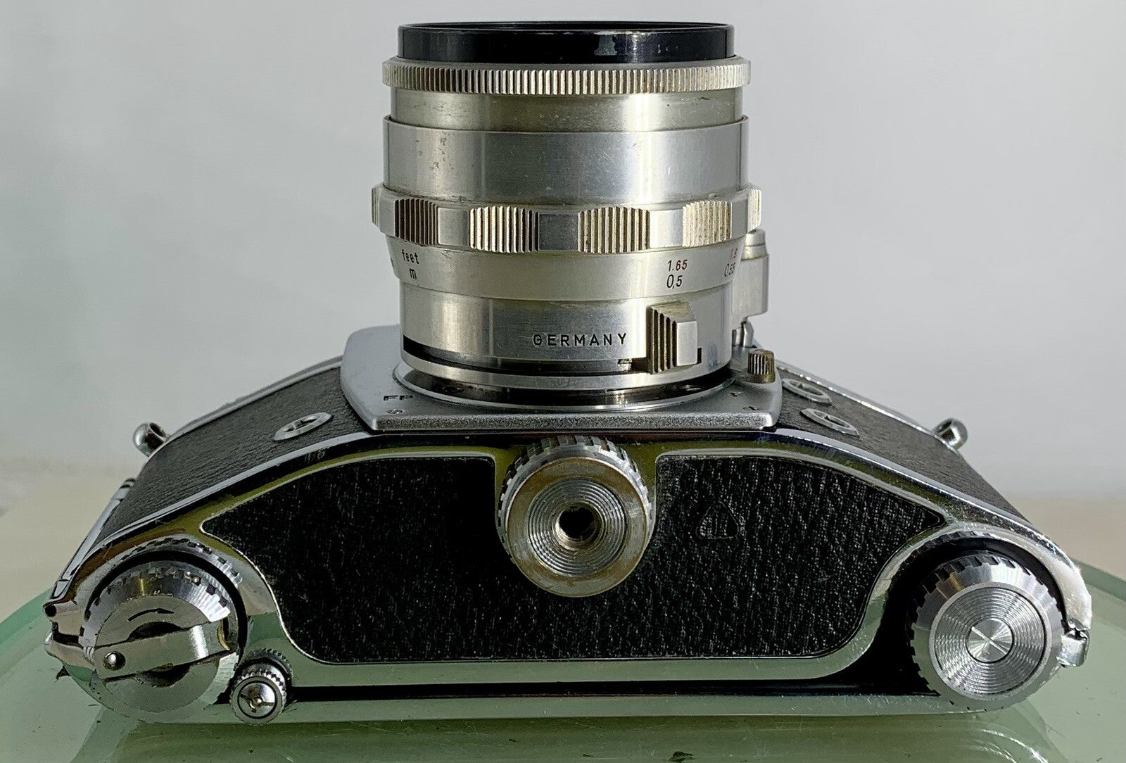 Exakta Varex II B 35mm Camera Carl Zeiss Jena Tessar 2,8 50mm  - Tested #318