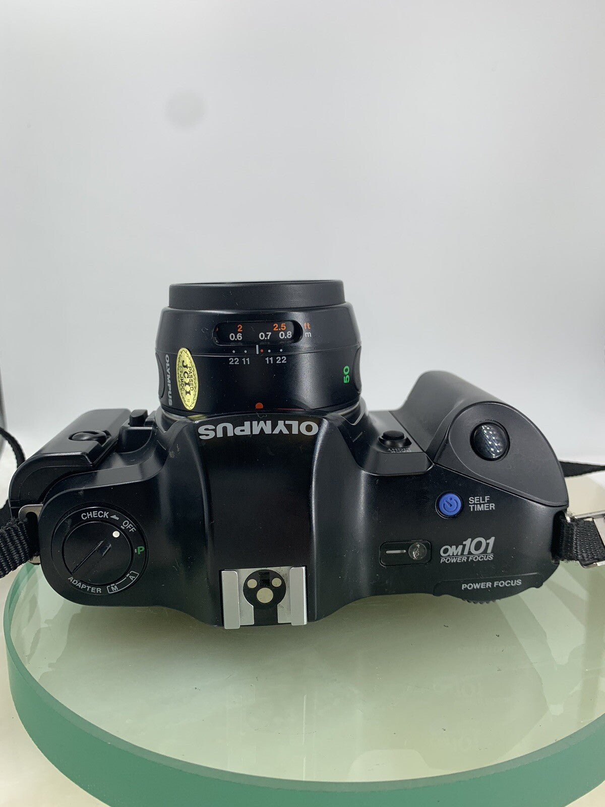 Olympus OM 101 Power Focus BLACK POINT AND SHOOT FILM CAMERA TESTED - 8005