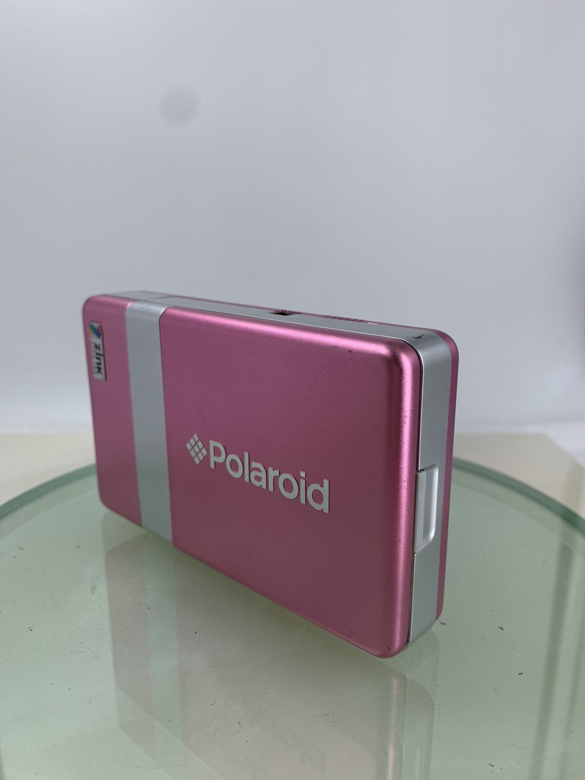 Polaroid Zip Digital Instant Photo ZINK Printer Portable PINK TESTED - 4833