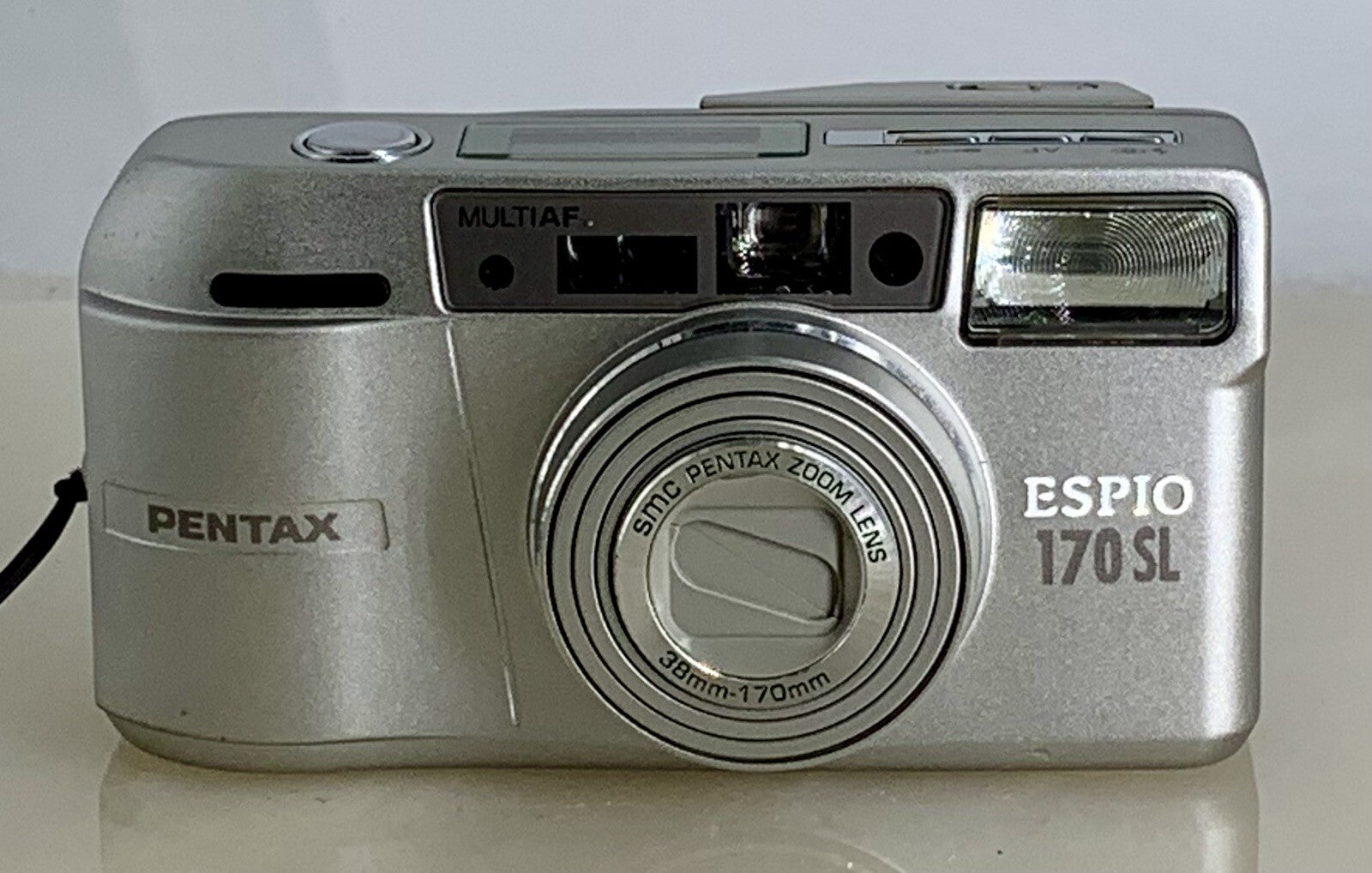 PENTAX ESPIO 170 SL 38MM - 170MM 35MM POINT AND SHOOT CAMERA+CASE+TESTED - 5591