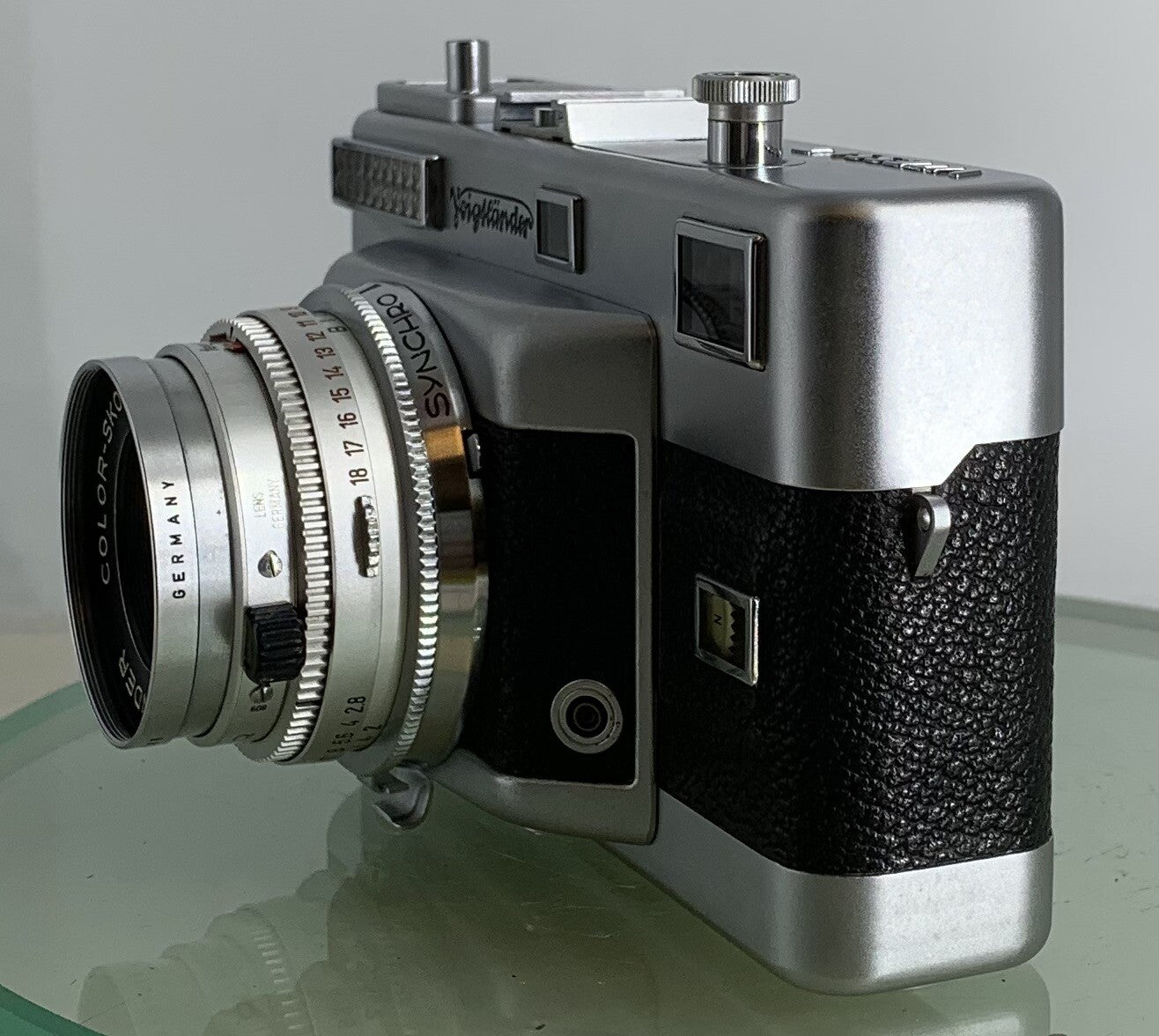 Voigtlander Vitessa T 35 mm Rangefinder film Camera Lens COLOR-SKOPAR 1:2.8 / 506