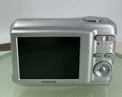 Fujifilm Digital Camera FinePix A850 8.1MP SILVER NO CHARGER NOCARD Tested-3115