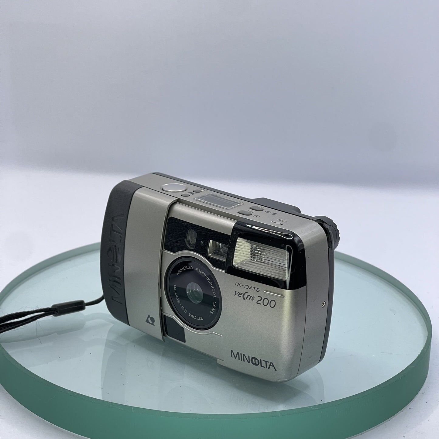 MINOLTA VECTIS 200 IX DATE CAMERA Vintage Film Camera 25mm-50mm & CaseTested#7142