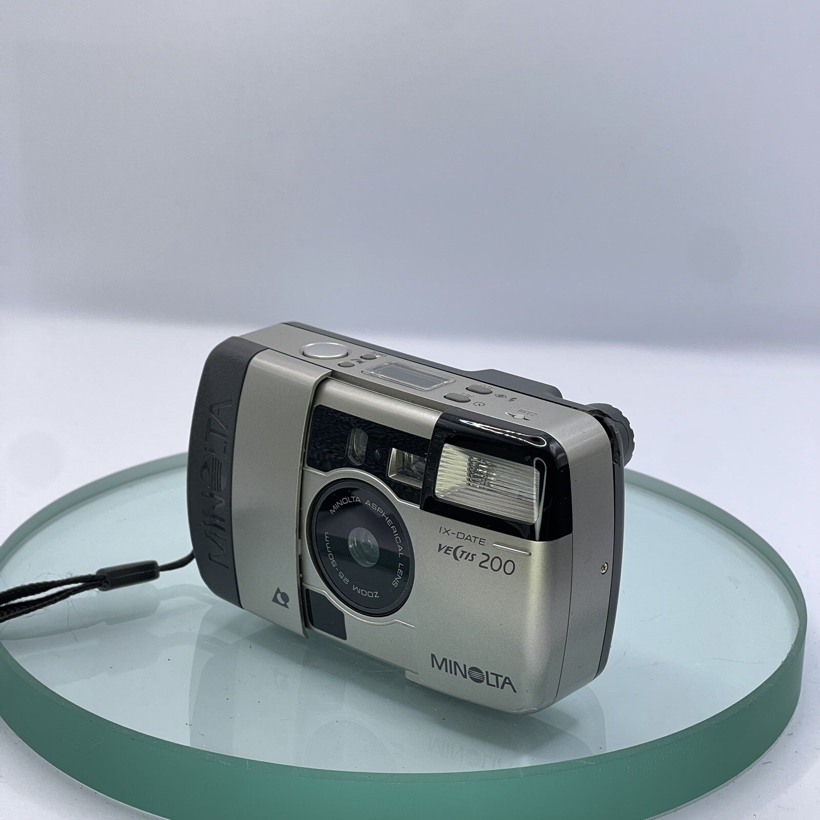 MINOLTA VECTIS 200 IX DATE CAMERA Vintage Film Camera 25mm-50mm & CaseTested#7142